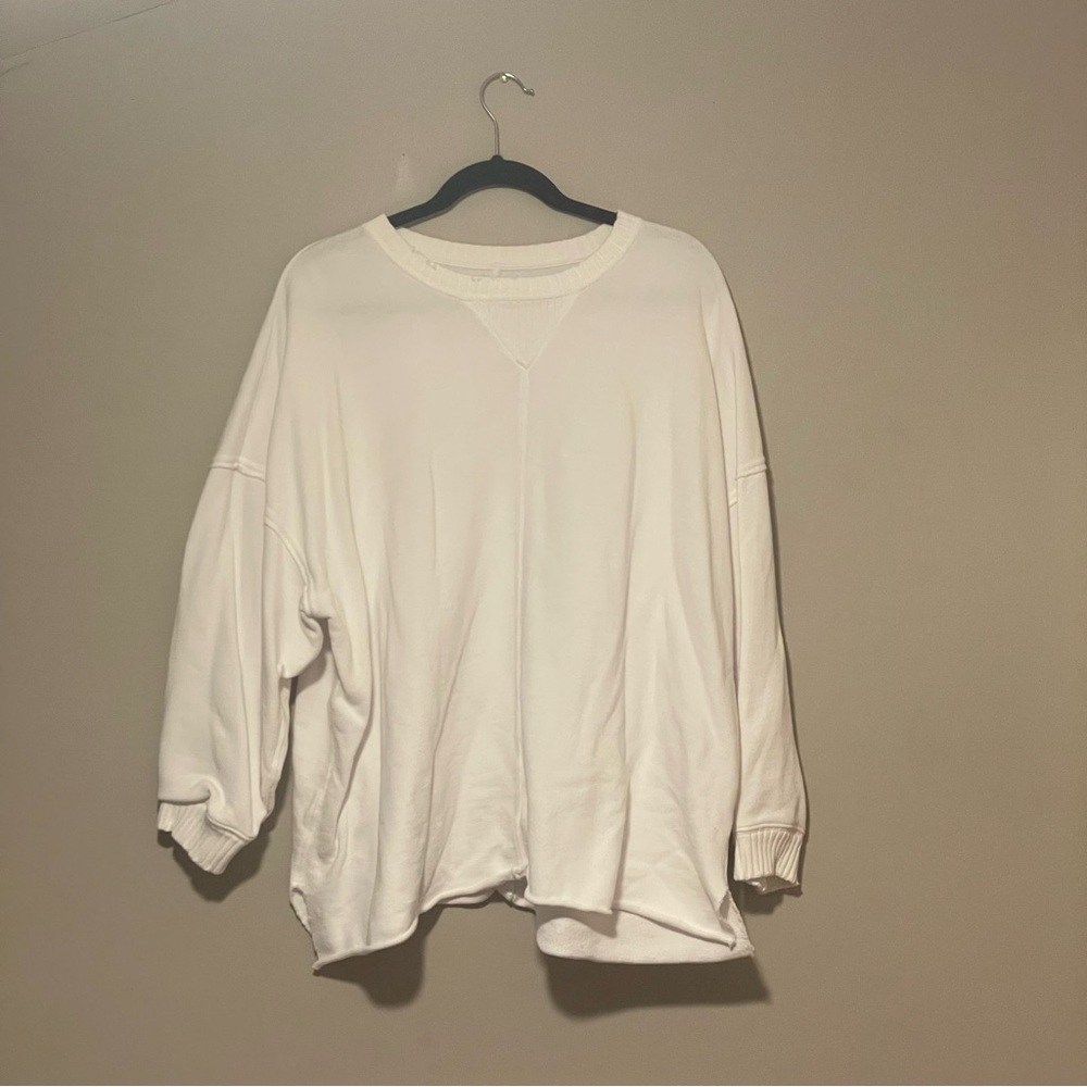 Aerie White Sweatshirt